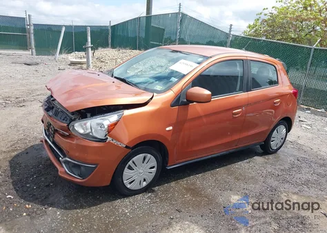 2019 Mitsubishi Mirage Es from USA, damaged, VIN ML32A3HJ9KH002616